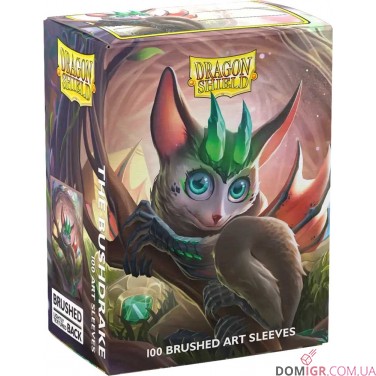 Dragon Shield Brushed Art Sleeve: The Bushdrake — Протектори 100 шт.