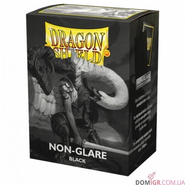 Dragon Shield: NonGlare Black V2 — Протекторы 100шт