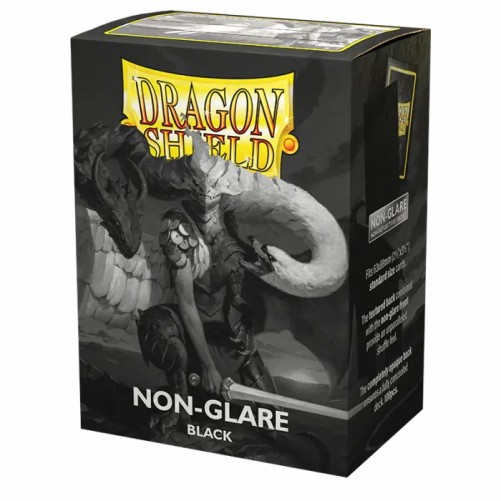 Dragon Shield: NonGlare Black V2 — Протекторы 100шт