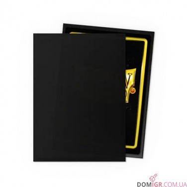 Dragon Shield: NonGlare Black V2 — Протекторы 100шт