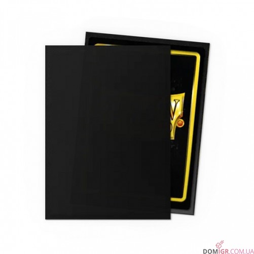Dragon Shield: NonGlare Black V2 — Протекторы 100шт