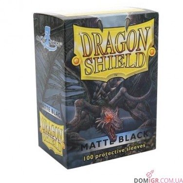 Dragon Shield: Black - Протекторы 100шт