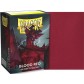 Dragon Shield: Blood red — Протекторы 100 шт.