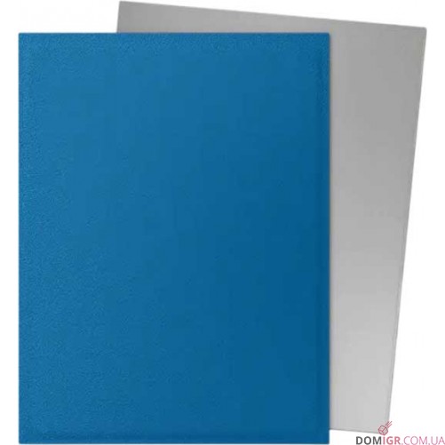 Dragon Shield Dual Matte Sleeves: Cobalt and Silver — Протектори 100 шт.