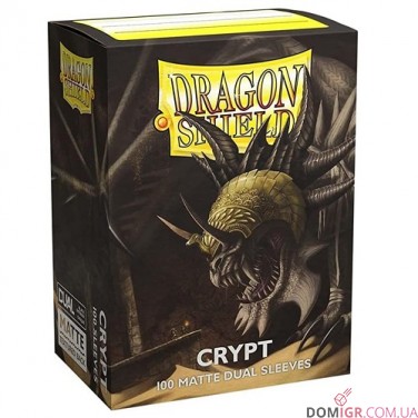Dragon Shield Dual Matte Sleeves: Crypt — Протектори 100шт