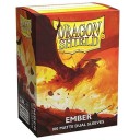 Dragon Shield Dual Matte Sleeves: Ember — Протектори 100шт