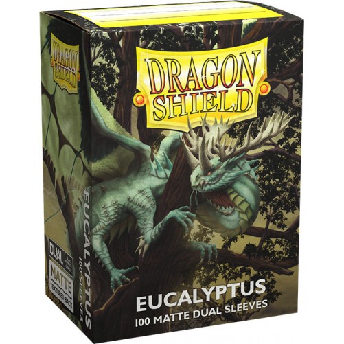 Dragon Shield Dual Matte Sleeves: Eucalyptus Lehel — Протекторы 100 шт.