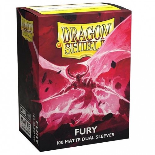 Dragon Shield Dual Matte Sleeves: Fury — Протектори 100шт