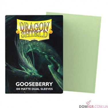 Купить Dragon Shield Dual Matte: Gooseberry — Протекторы 100 шт. Dragon Shield Dual Matte: Gooseberry — Протекторы 100 шт.