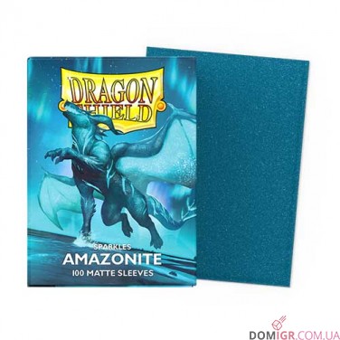 Dragon Shield Matte: Amazonite — Протектори 100 шт.