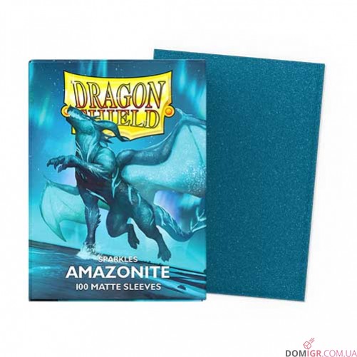 Dragon Shield Matte: Amazonite — Протектори 100 шт.