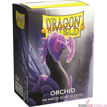 Dragon Shield Dual Matte Sleeves: Orchid Emme — Протектори 100 шт.