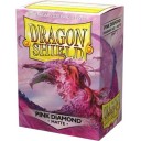 Dragon Shield Matte: Pink diamond — Протекторы 100 шт.