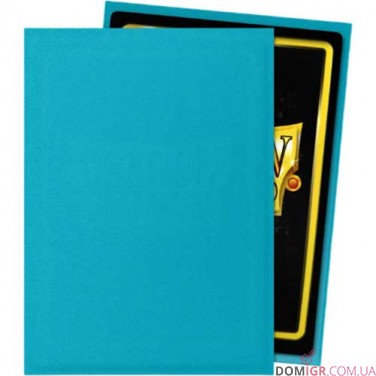 Купить Dragon Shield Matte: Turquoise — Протекторы 100 шт. Dragon Shield Matte: Turquoise — Протекторы 100 шт.