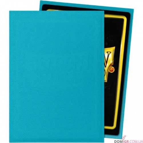 Dragon Shield Matte: Turquoise  — Протекторы 100 шт.