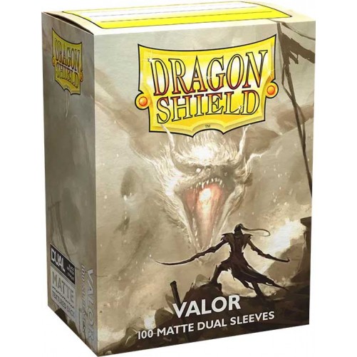 Dragon Shield Dual Matte Sleeves: Valor — Протектори 100 шт.
