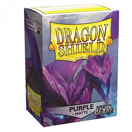 Dragon Shield: Purple Non Glare - Amifist - Протекторы 100шт
