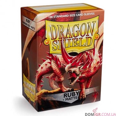 Dragon Shield: Ruby - Протекторы 100шт