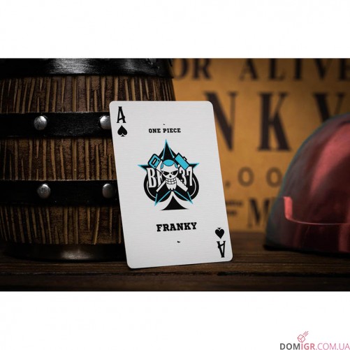 Гральні карти CARD MAFIA — One Piece: Franky