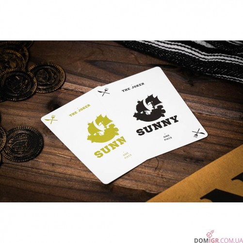 Гральні карти CARD MAFIA — One Piece: Sanji