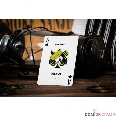 Гральні карти CARD MAFIA — One Piece: Sanji