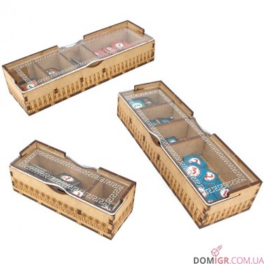 7 Чудес: 2-ге видання + 3 доповнення - Органайзер МДФ