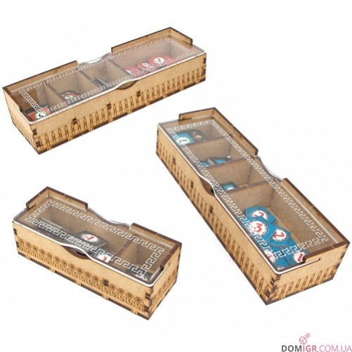 7 Чудес: 2-ге видання + 3 доповнення - Органайзер МДФ