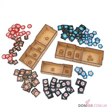 7 Чудес: 2-ге видання + 3 доповнення - Органайзер МДФ