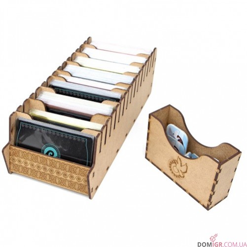 7 Чудес: 2-ге видання + 3 доповнення - Органайзер МДФ