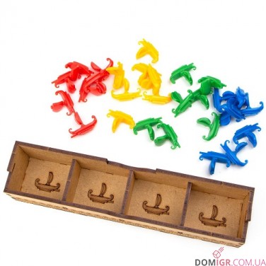 7 Чудес: 2-ге видання + 3 доповнення - Органайзер МДФ