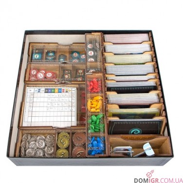 7 Чудес: 2-ге видання + 3 доповнення - Органайзер МДФ