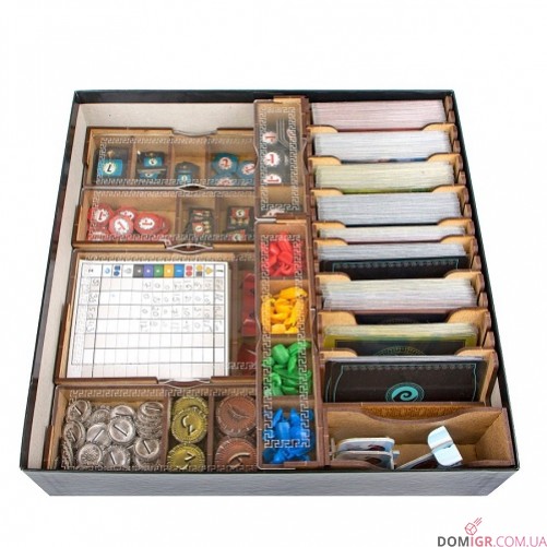 7 Чудес: 2-ге видання + 3 доповнення - Органайзер МДФ