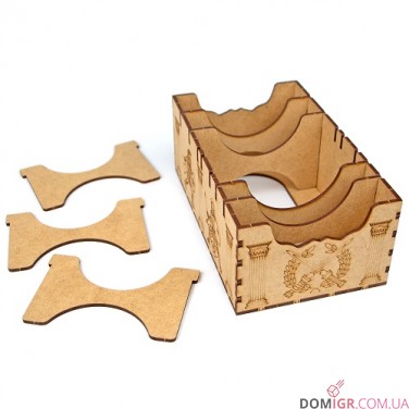 Купить 7 Чудес: 2-ге видання + 4 доповнення — Органайзер МДФ 7 Чудес: 2-ге видання + 4 доповнення — Органайзер МДФ