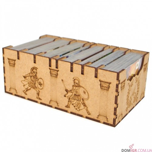 7 Чудес: 2-ге видання + 4 доповнення — Органайзер МДФ