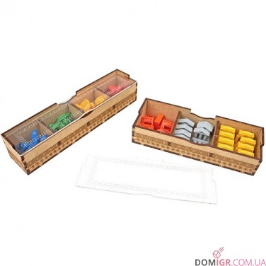 Купить 7 Чудес: 2-ге видання + 4 доповнення — Органайзер МДФ 7 Чудес: 2-ге видання + 4 доповнення — Органайзер МДФ