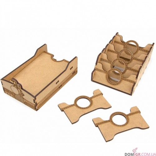 7 Чудес: Дуель + доп. — Органайзер МДФ