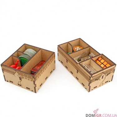 Купить 7 Чудес: Дуель + доп. — Органайзер МДФ 7 Чудес: Дуель + доп. — Органайзер МДФ