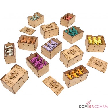 Купить Ankh: Gods of Egypt + kickstarter exp — органайзер МДФ Ankh: Gods of Egypt + kickstarter exp — органайзер МДФ