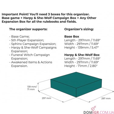 Etherfields — Органайзер МДФ
