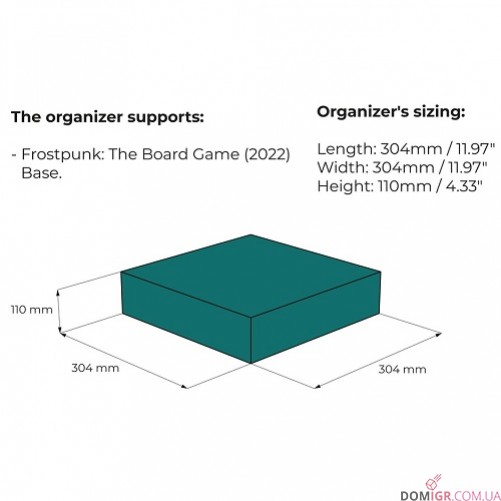 Frostpunk — Органайзер МДФ