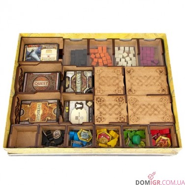 Lords of Waterdeep + Exp — Органайзер МДФ