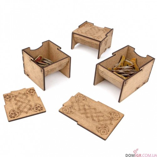 Lords of Waterdeep + Exp — Органайзер МДФ