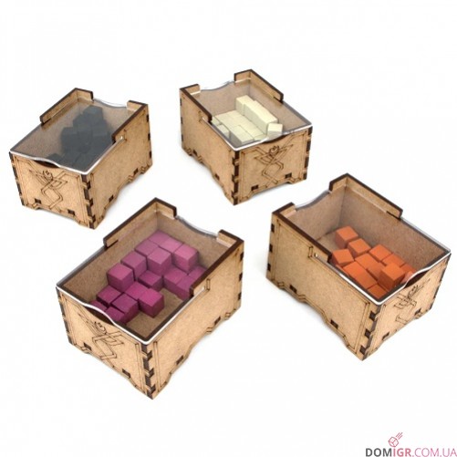 Lords of Waterdeep + Exp — Органайзер МДФ