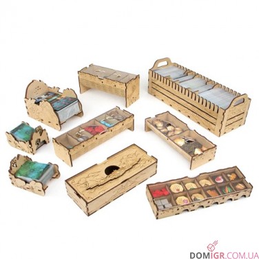 Сплячі Боги + доп. — Органайзер МДФ