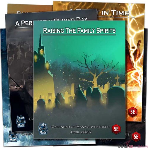 2025 Calendar of Many Adventures