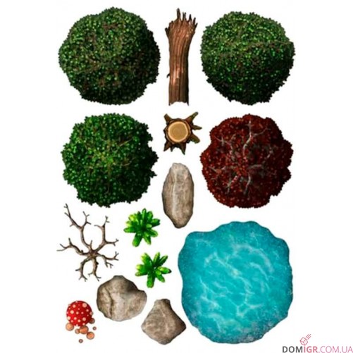 Add-On Scenery for RPG Battle Mats: Wilderness