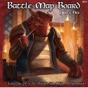 Battle Map Board — Grid & Hex