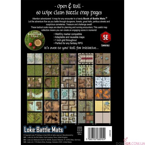 Big Book of Battle Mats: Revised Edition