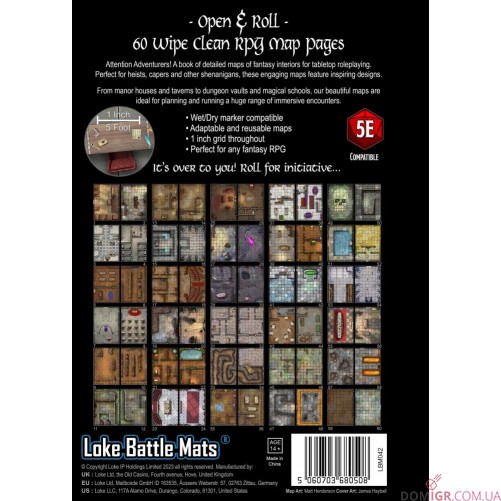 The Big Book of Battle Mats: Rooms, Vaults & Chambers