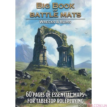 Купити Big Book of Battle Mats: Wrecks & Ruins Big Book of Battle Mats: Wrecks & Ruins